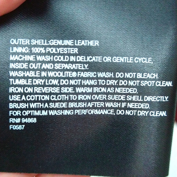 Bernardo Suede Leather Jacket NWT - Picture 4 of 16